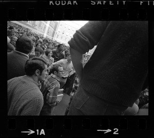 Protest at Boston State College