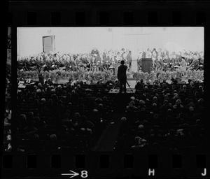 Symphony Hall during inauguration of Mayor John Collins