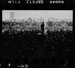 Symphony Hall during inauguration of Mayor John Collins