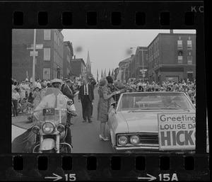Louise Day Hicks in Bunker Hill Day parade