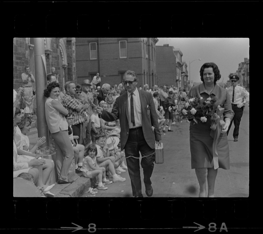 Louise Day Hicks in Bunker Hill Day parade