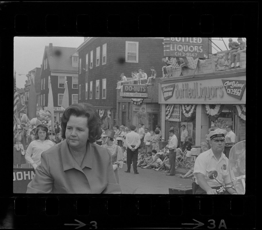 Louise Day Hicks in Bunker Hill Day parade