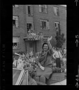 Louise Day Hicks in Bunker Hill Day parade