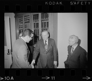 Members of the Massachusetts House of Representatives, including Sidney Curtiss, center