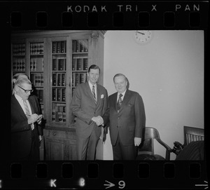 Massachusetts House Minority Leader Francis Hatch and Representative Sidney Curtiss