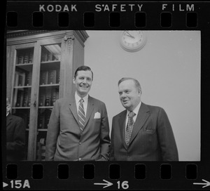 Massachusetts House Minority Leader Francis Hatch and Representative Sidney Curtiss