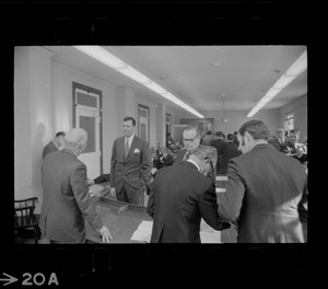 Massachusetts House Minority Leader Francis Hatch and Representative Sidney Curtiss