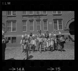 Children at Minot School