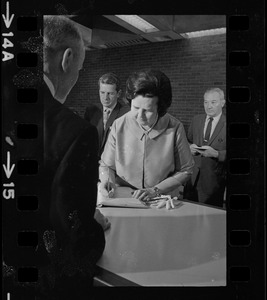 Louise Day Hicks files for City Council