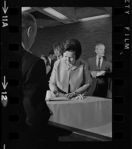 Louise Day Hicks files for City Council