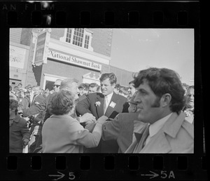 Ted Kennedy in St. Patrick's Day parade