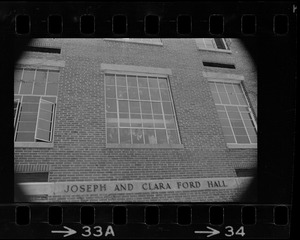 Supporters of occupation of Ford Hall by Black students at Brandeis University