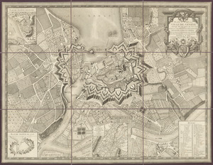 Plan de la ville de Genève