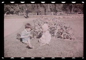 Two children