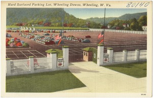 Hard surfaced parking lot, Wheeling Downs, Wheeling, W. Va.