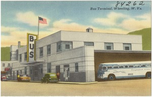 Bus terminal, Wheeling, W. Va.