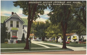 Swanson's deluxe cottages and rooms, Dual 12 - 33 thru Baraboo, Wisconsin