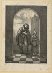 Beggar Woman with Blind Man (Version 1)