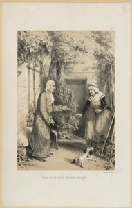 Ducis et sa vieille servante aveugle (Ducis and his old blind servant)