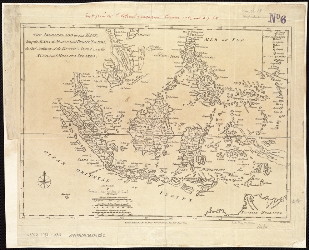 The archipelago of the East, being the Sunda, the Molucca, and Phillipps. Islands