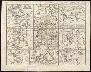 Particular draughts and plans of some of the principal towns and harbours belonging to the English, French, and Spaniards, in America and West Indies