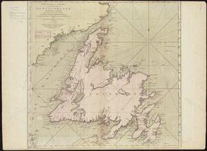 A general chart of the island of Newfoundland with the rocks & soundings