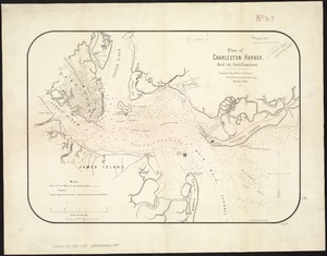 Plan of Charleston Harbor, and its fortifications