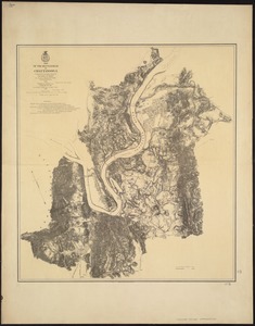 Map of the battlefield of Chattanooga
