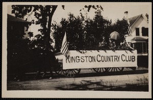 Kingston Country Club float in the Fourth of July parade