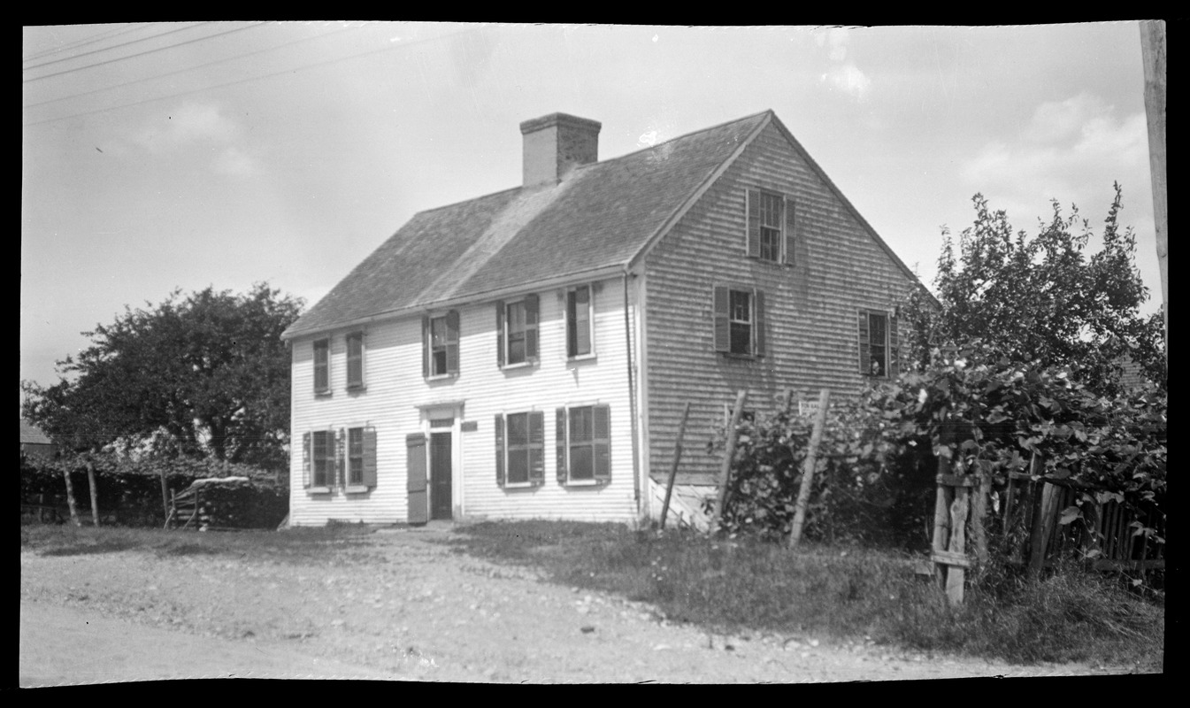Samuel Gray House, Smith's Lane, from the northeast