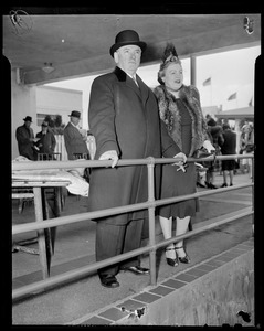 James M. Curley and wife