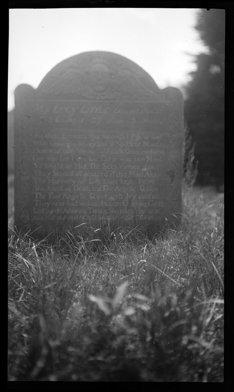 Lucy Little gravestone, Old Burying Ground