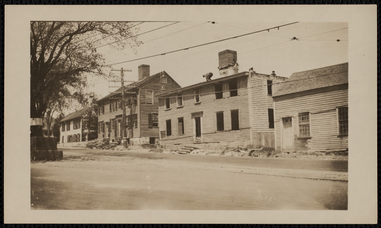 Demolition of Foster-Drew-Glover House, 5 Summer Street