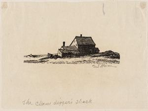 Clam digger's shack