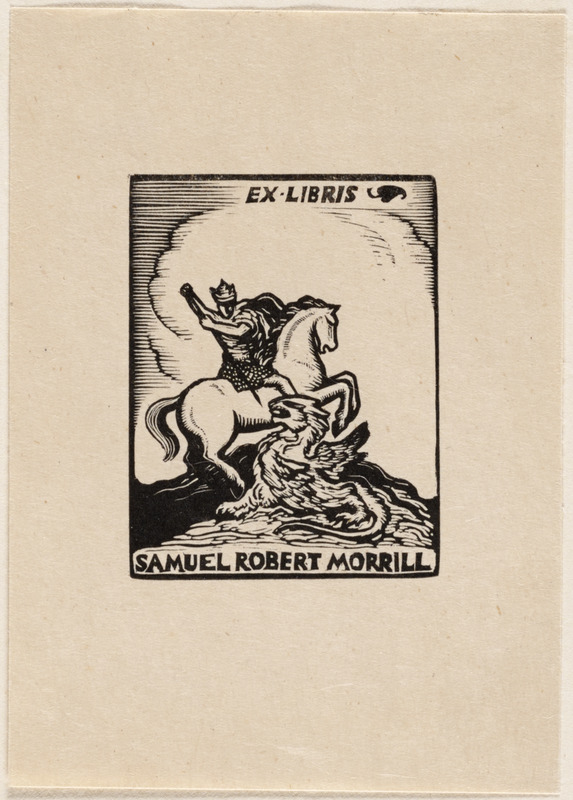 Ex-libris Samuel Robert Morrill