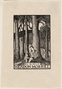 Ex-libris Mendon Morrill
