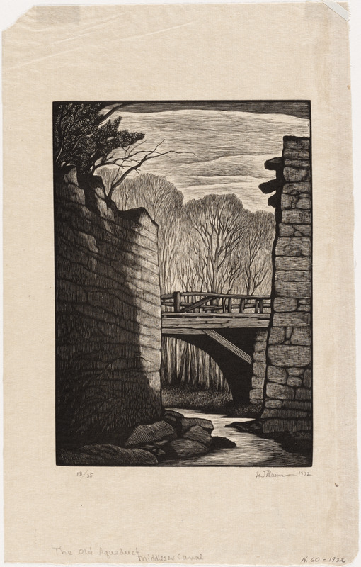 The old aqueduct, Middlesex canal