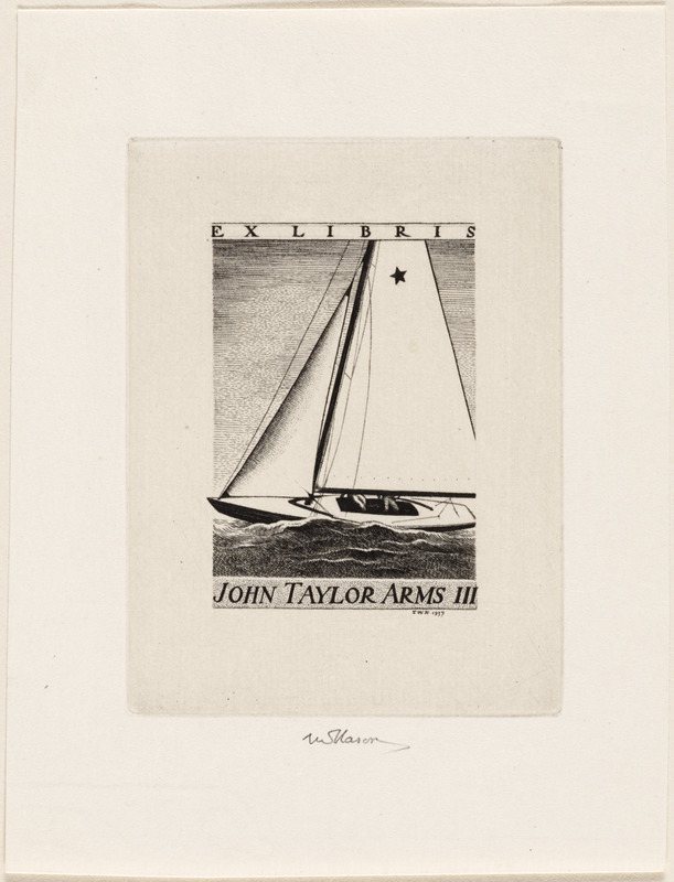 Ex libris John Taylor Arms III