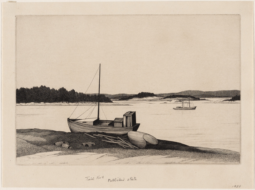 Boats, Penobscot Bay Digital Commonwealth