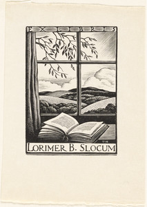 Ex libris Lorimer B. Slocum