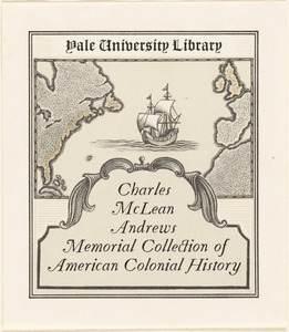 Yale University Library. Charles McLean Andrews memorial collection of American colonial history.