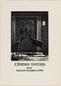 Christmas greetings from Tom and Margaret Nason