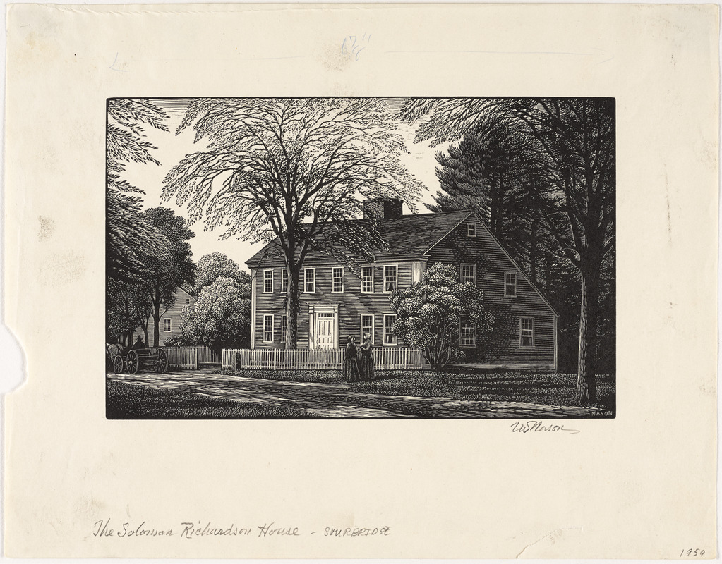 Solomon Richardson House, c. 1784