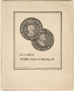 Ex libris Harry Snellenburg, Jr.