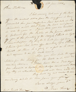 Isaac Hull to Joseph Hull, Middletown, June 16, 1808