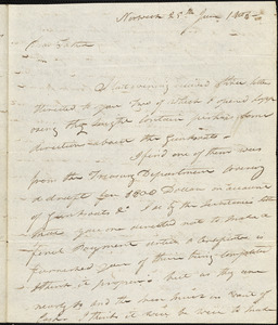 Isaac Hull to Joseph Hull, Norwich, June 25, 1808