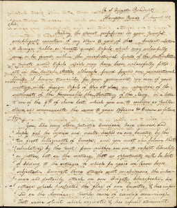 John Rodgers to Isaac Hull, Hampton Roads, August 4, 1810