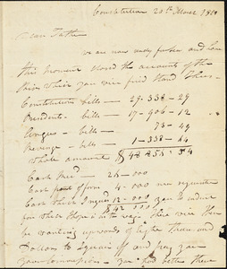 Isaac Hull to Joseph Hull, New London, March 20, 1811
