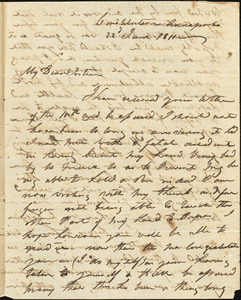 Isaac Hull to Mary Wheeler Hull, Annapolis, June 22, 1811