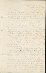 Isaac Hull to Thomas H. Catesby Jones, U.S. Frigate United States, May 25, 1826